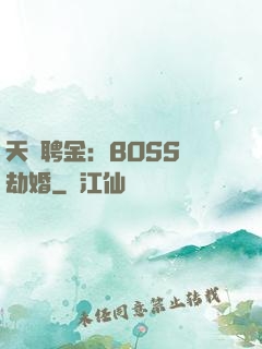 天價聘金：BOSS來劫婚