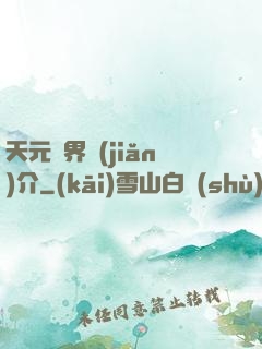 天元靈界簡(jiǎn)介