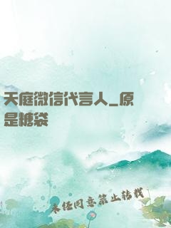 天庭微信代言人