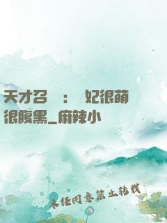天才召喚師：寵妃很萌很腹黑