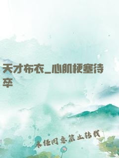 天才布衣