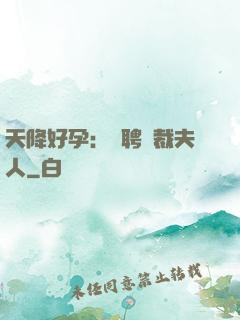 天降好孕：誠聘總裁夫人