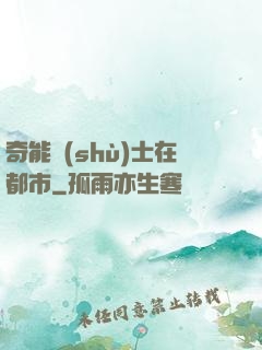 奇能術(shù)士在都市