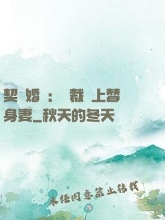契約婚寵：總裁愛上替身妻