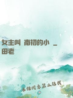 女主叫葉南初的小說