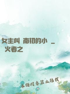 女主叫葉南初的小說