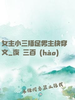 女主小三插足男主快穿文