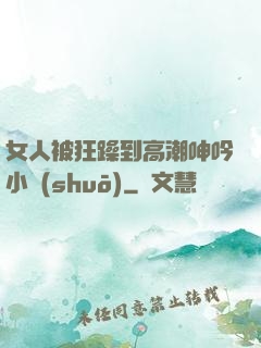 女人被狂躁到高潮呻吟小說(shuō)