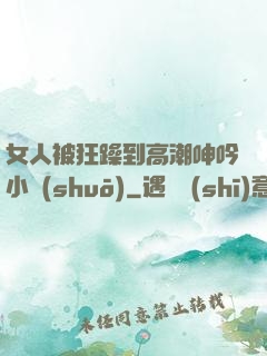 女人被狂躁到高潮呻吟小說(shuō)