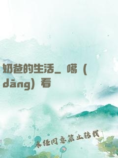奶爸的生活