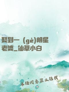 娶到一個(gè)明星老婆