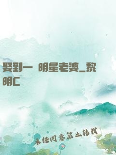 娶到一個明星老婆