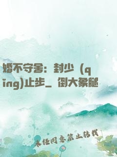 婚不守舍：封少請(qǐng)止步