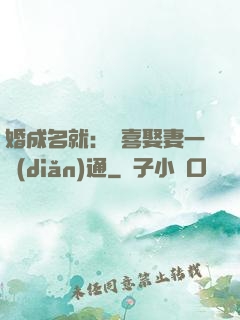 婚成名就：歡喜娶妻一點(diǎn)通