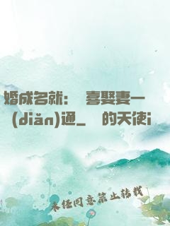 婚成名就：歡喜娶妻一點(diǎn)通