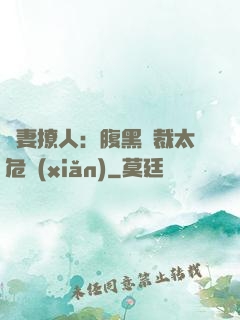 嬌妻撩人：腹黑總裁太危險(xiǎn)