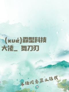 學(xué)霸型科技大佬