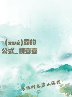 學(xué)霸的戀愛公式
