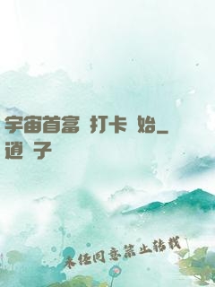 宇宙首富從打卡開始