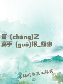 官場(chǎng)之高手過(guò)招