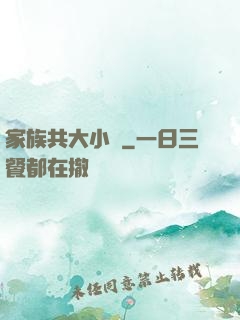 家族共大小說