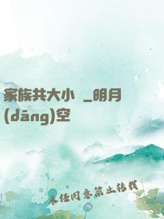 家族共大小說