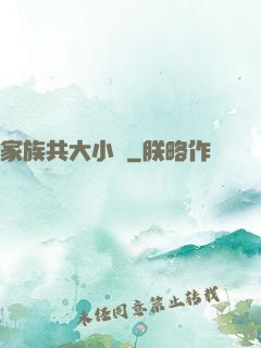 家族共大小說