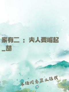 家有二寶：夫人要崛起