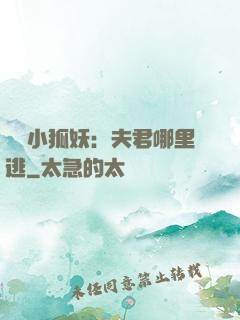 寵寵小狐妖：夫君哪里逃