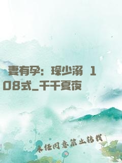 寶妻有孕：琛少溺寵108式