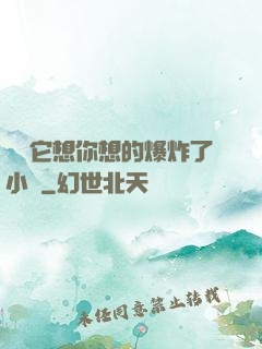 寶貝它想你想的爆炸了小說
