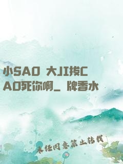 小SA0貨大JI拔CAO死你啊