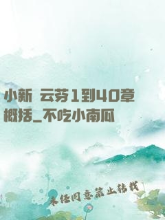 小新與云芬1到40章概括