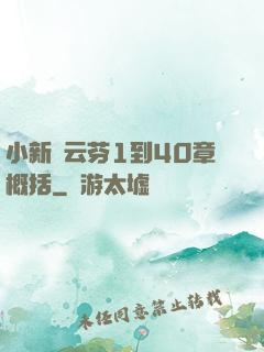 小新與云芬1到40章概括