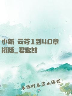 小新與云芬1到40章概括