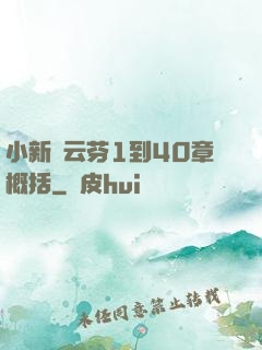小新與云芬1到40章概括