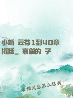 小新與云芬1到40章概括