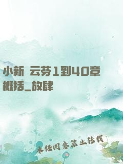 小新與云芬1到40章概括