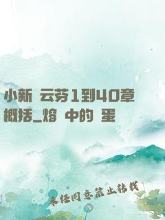 小新與云芬1到40章概括