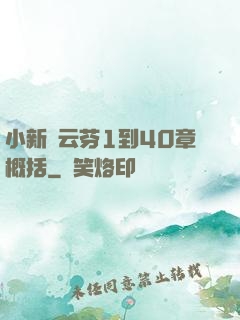 小新與云芬1到40章概括