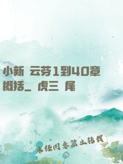 小新與云芬1到40章概括