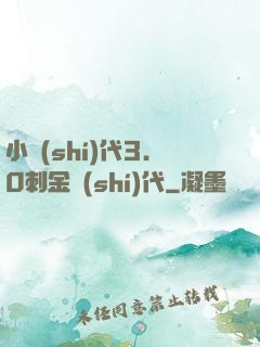 小時(shí)代3.0刺金時(shí)代