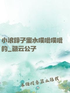 小浪蹄子蜜水噗呲噗呲的
