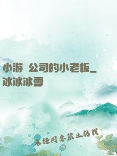 小游戲公司的小老板