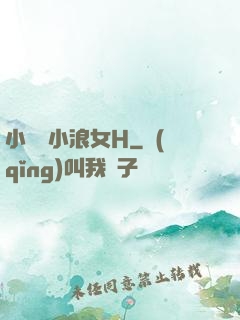 小蕩貨小浪女H