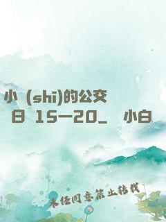 小詩(shī)的公交車日記15一20