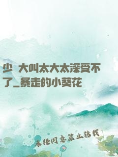 少婦大叫太大太深受不了