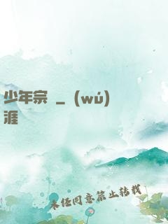 少年宗師