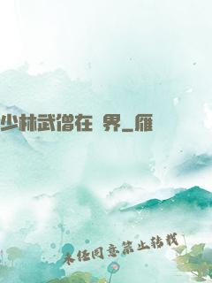 少林武僧在異界