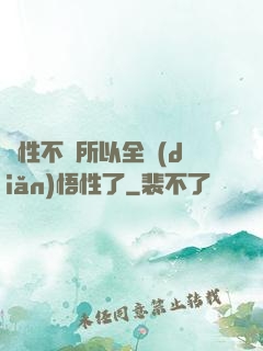 屬性不夠所以全點(diǎn)悟性了